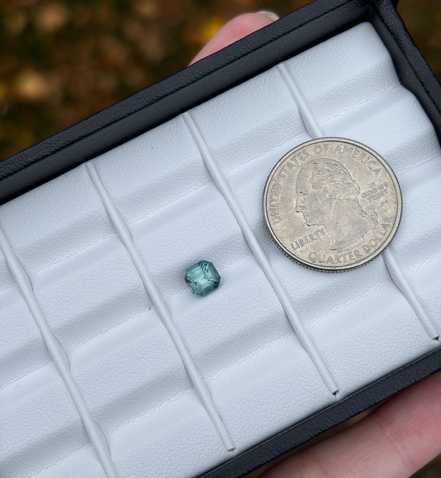 Natural Heated Teal Sapphire - 1.4ct