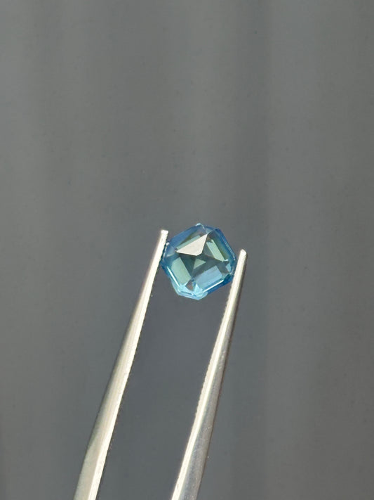 Natural Heated Teal Sapphire - 1.4ct